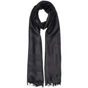 Armani Exchange za ženske. XW001408AF16977FC026 Šali Logotip črna (OSFA), Črna, Priložnostno, Viskoza