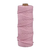 Rayher Vrvica makrame, pastelno pink, 3 mm, 70 m, (22005843)