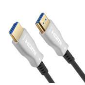 PremiumCord optical fiber High Speed with Ether. 4K@60Hz kabel 3m, M/M, gold-plated connectors