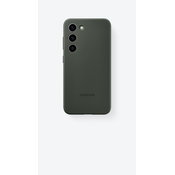 Original maska Samsung S23+ Silikonska futrola S23 Plus EF-PS916 Zelena