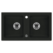 Deante ZQZ 2203 Granitna sudopera Zorba 78/BL/2, Crna