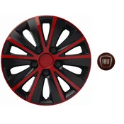 Ratkapne za Fiat Rapid Red & Black, 15