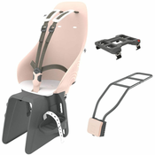 Urban Iki Zadnji sedež z adapterjem in nosilec sedežne opore SET (Sakura Pink/Shinju White)