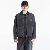 Jakna Carhartt WIP OG Detroit Jacket UNISEX Black/ Black Destroy Wash S