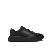 Calvin Klein Superge Low Top Lace Up Lth HM0HM01016 Črna