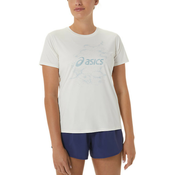 ASICS Tehnicka sportska majica NAGINO, boja pijeska / svijetloplava