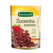 shumee Sušene brusnice, celi plodovi 100g Bakalland