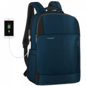 TIGERNU Ranac za laptop T-B3906 Sa integrisanim USB prikljuckom, do 15.6, Plava