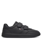 Tommy Hilfiger Superge Low Cut Velcro Sneaker T3X9-35240-1355 S Črna