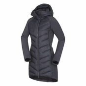 Northfinder Ženska dolga izolacijska jakna kombinirana s softshellom REYNA