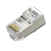 XtendLan Konektor STP RJ45 CAT 6, kabel, 50U, vstavni spoj, tudi za kable s premerom 7,5 mm