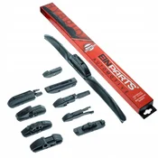 Hibridni adapterji za metlice brisalcev avtomobila Multiclip Easy-Click z 9 adapterji - 530 mm