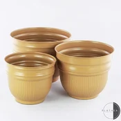 Set 3 metalne obloge za saksije 134645