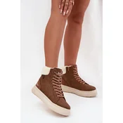 Ženski zimski škornji s krznom Lee Cooper