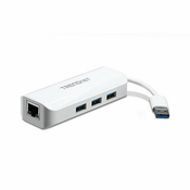 USB Adapter za Ethernet Trendnet TU3-ETGH3 Bijela
