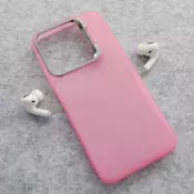 Maska Smooth Pastel Camera za Xiaomi Redmi 15C (173mm) roze