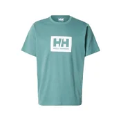 HELLY HANSEN Majica BOX 2.0 petrol/bela