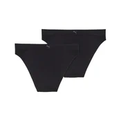 PUMA Womens Briefs (2-Pack), Women, Black, S