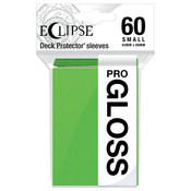 Štitnici za karte Ultra Pro - Eclipse Gloss Small Size, Lime Green (60 kom.)