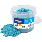 PlayBox: Modra barva kinetičnega peska v vedru 1kg