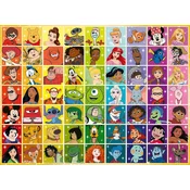 Ravensburger - Puzzle Barvna paleta Disney in Pixar - 500 kosov