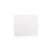 Etiketa, evro izrez, 97x86 mm, TRAJNA Obiskovalska značka, bela, 100 kosov