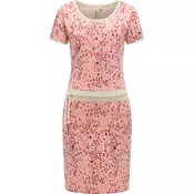 Ragwear Poletna obleka Baomi Zoo Youmodo bež/roza/temno roza