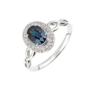 DIAMANT LETERNEL Prstan srebrna