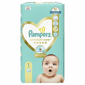 Pampers Premium Care Pelene, Value Pack, Velicina 1, 50 komada