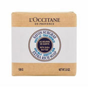 L´Occitane Shea Milk Extra Rich Soap milo s karitejevim maslom za občutljivo kožo 100 g unisex