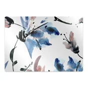 Decormat Podloga za stol Watercolor flowers 140x100 cm 2 cm