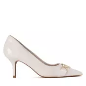 Čevlji z visoko peto Nine West CWBFS128-06 Écru
