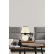 Opviq Stona lampa 20449, Bela