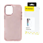 WOZINSKY Samsung Galaxy S25+ Glitter Case - roza z bleščicami