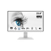 MSI Pro MP243XW računalni monitor 60,5 cm (23.8") 1920 x 1080 pikseli Full HD Bijelo