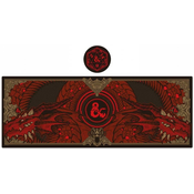 Dungeons and Dragons mouse and keyboard mat + coaster