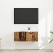 TV zidni ormar Zidne 2 pcs Staro drvo 39 x 31 x 29,5 cm