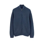 Trendyol ženska jakna Regular High Neck Plain Zipper, tamnoplava