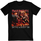 Iron Maiden Majica Number Of The Beast The Beast On The Road Vintage Unisex Black XL