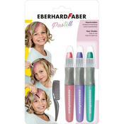 Pastele za kosu Eberhard Faber - 3 boje, biserne