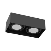 Brosline 1269 - spot svetiljka CAGE 2xGU10/18W/230V crna