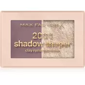 Max Factor 2000 Calorie Shadow Shaper duo sjenila za oci nijansa 030 Shell Shadow 4 g