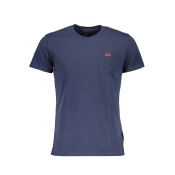 LA MARTINA MEN'S SHORT SLEEVE T-SHIRT BLUE