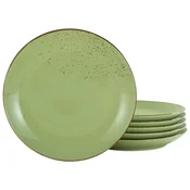 Creatable Set Desertnih Krožnikov Green, 6-Delni