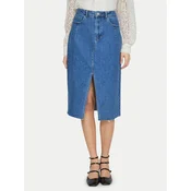Vila Jeans krilo 14092091 Modra Regular Fit