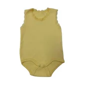 Vrabac Bodi za bebe, kratak rukav 3537031, Žuti