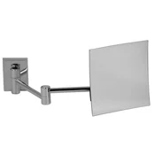 Casa Padrino luxury cosmetic mirror silver 15 x 38 x H. 17 cm - Adjustable cosmetic wall mirror - Bathroom vanity mirror - Bathroom accessories - Luxury quality - Made in Italy