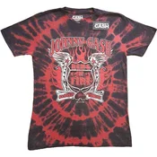 Johnny Cash Ring of Fire (Wash Collection) Red XL Majica