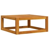 Vidaxl Klubska mizica 68x68x29 cm trden akacijev les