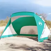 Vidaxl vidaXL Šotor za na plažo zelen 274x178x170/148 cm 185T poliester